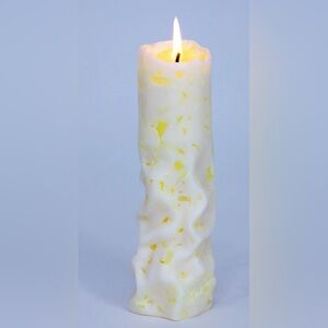 Free People Terrazzo Artisanal soy,  handmade Neon candle NIB
